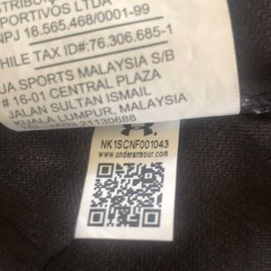 Under Armor cold weather jacket with hoodie